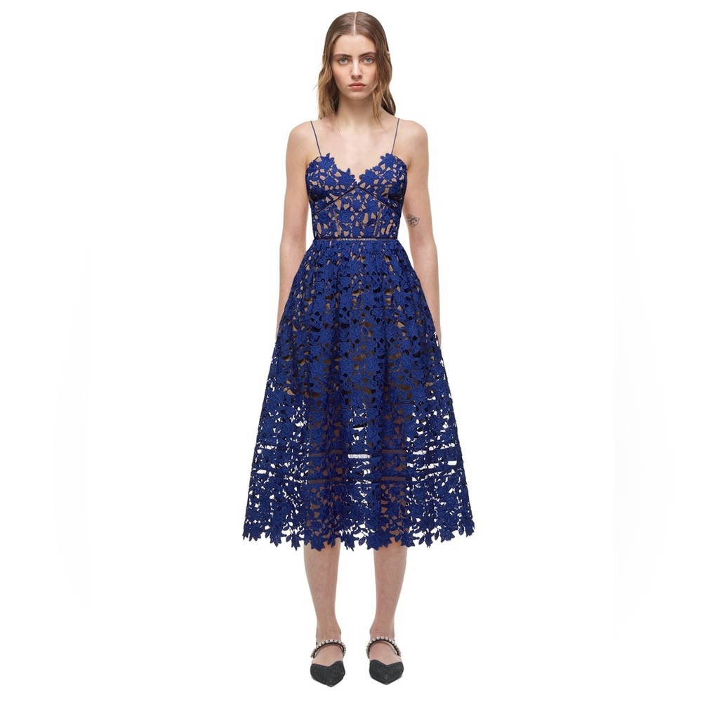 AZAELEA DRESS COBALT